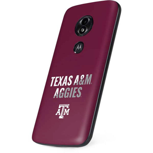 Texas A&M University Aggies Moto E5 Play Skin